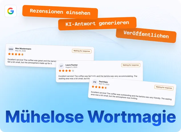 Google-Bewertungen mit KI beantworten