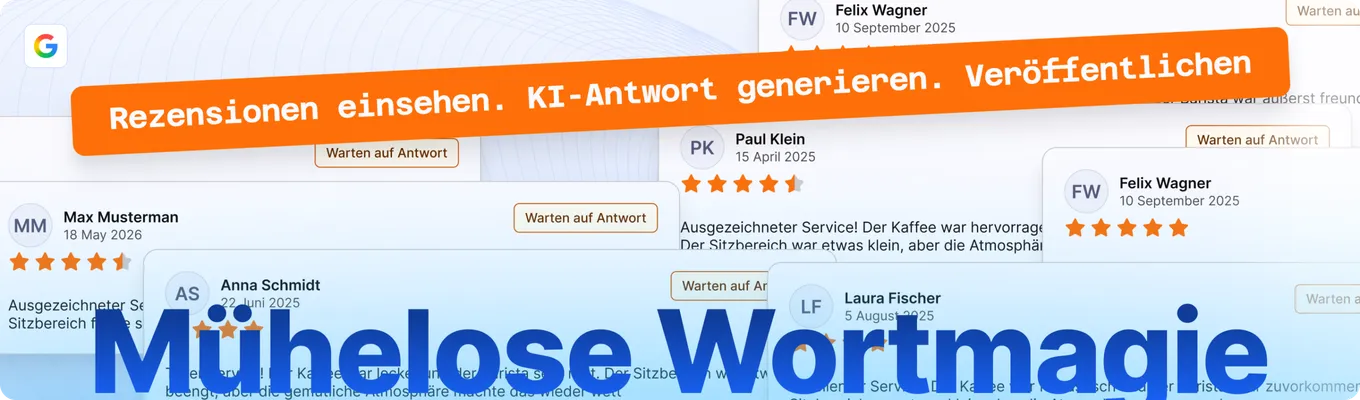 Google-Rezensionen mit KI-Antworten in Seller2Go verwalten