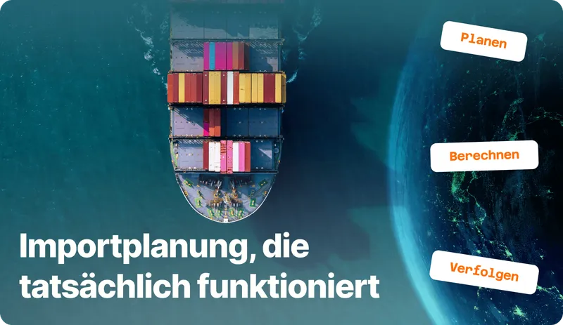Shipment Tracker mit Containerkalkulation